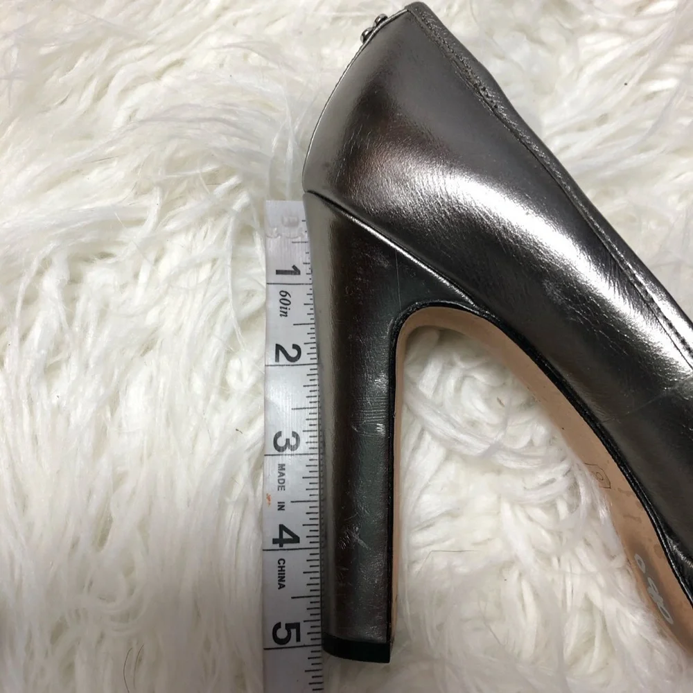 🎉HP🎉GORGEOUS COACH BREANA PLATFORM PEEPTOE HEELS/SHOES